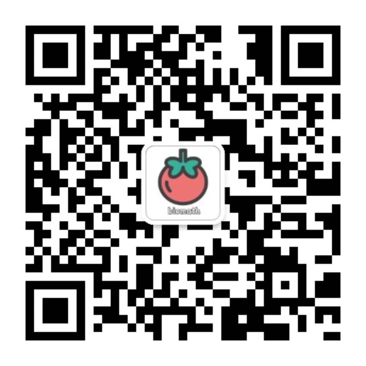 biomath 微信公众号二维码